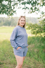 Ladies' French Terry Crewneck